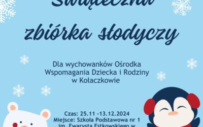 Świąteczna zbiórka słodyczy