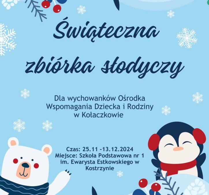 Świąteczna zbiórka słodyczy