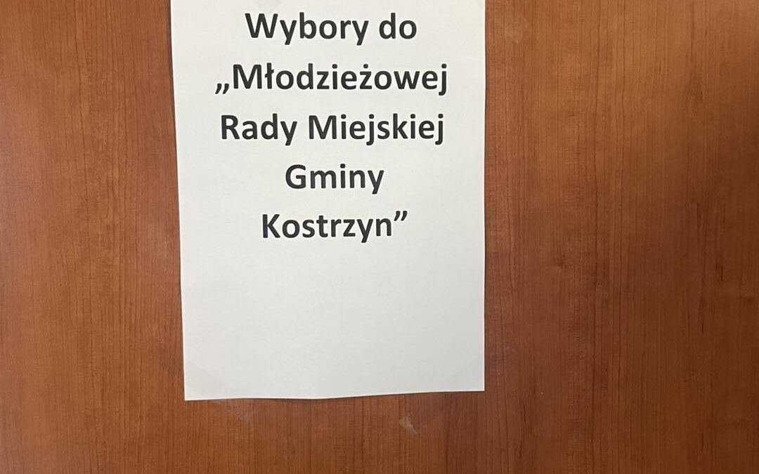 Wybory do Młodzieżowej Rady Miejskiej