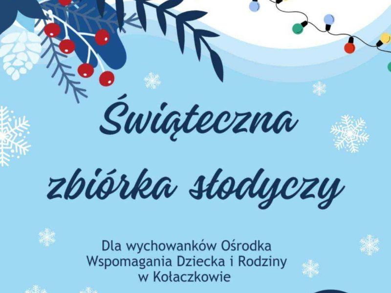 Świąteczna zbiórka słodyczy
