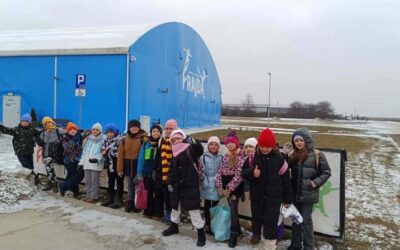 Wielka frajda na lodzie – klasa 2C w Centrum Aktywności Frajda