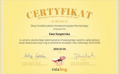 Efektywna nauka słownictwa z programem InstaLing
