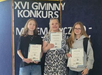 Gminny Konkurs Matematyczno-Geograficzny w Czerlejnie